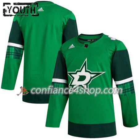 Adidas Maillot de Hockey Dallas Stars Blank 2019-20 St. Patrick's Day Authentic - Enfant